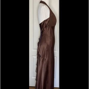 Long brown dress